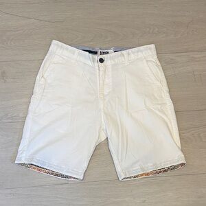 White Men's Shorts